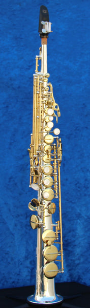 Kenny G G-series IV Silver Body with Lacquered Keys Soprano Saxophone