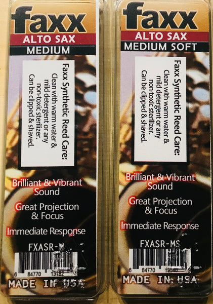 Faxx Synthetic Alto Saxophone Reed