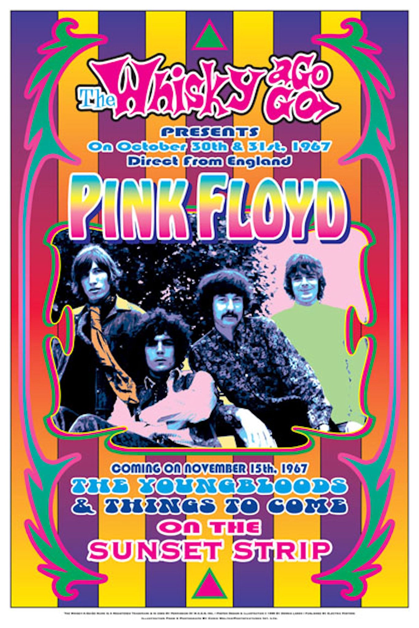 Pink Floyd Whisky A-Go-Go Poster – KDI Music
