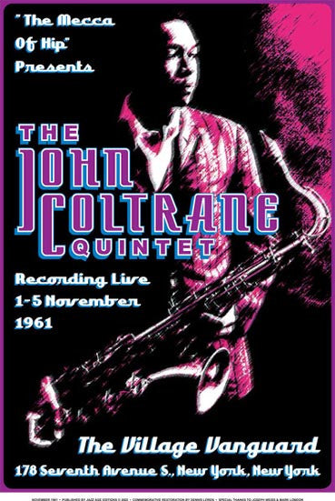 John Coltrane Poster